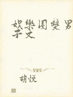 娱乐圈双男主生子文