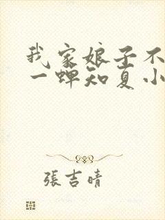 我家娘子不对劲一蝉知夏小说全集txt