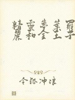 精灵梦叶罗丽罗丽和金王子