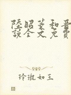 陆昭菱和晋王小说全文免费阅读