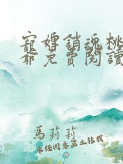 宠婢销魂桃儿老爷免费阅读全文