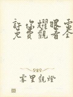 许你耀眼电视剧免费观看全集高清版