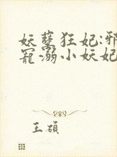 妖孽狂妃:邪君宠溺小妖妃