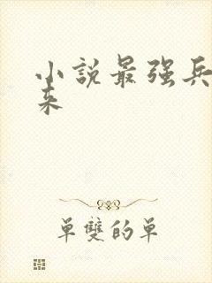 小说最强兵王归来