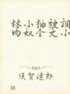 林小柚被调教成肉奴全文小说