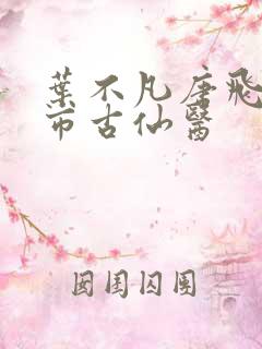 叶不凡唐飞雪都市古仙医