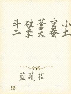 斗破苍穹小说第二季天蚕土豆