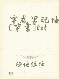 穿成男配他前妻[穿书]txt