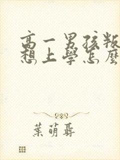 高一男孩叛逆不想上学怎么办