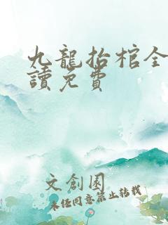 九龙抬棺全文阅读免费