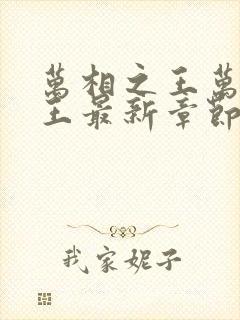 万相之王万相之王最新章节