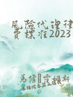 风险代理律师收费标准2023
