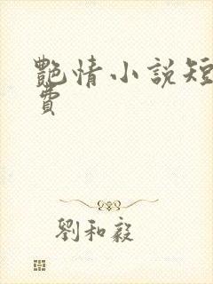 艳情小说短篇免费