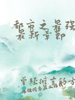 都市之最强狂兵 最新章节