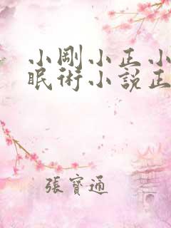 小刚小正小柔催眠术小说正版阅读