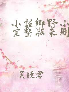 小说乡野小傻医完整版未删减小说