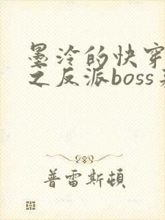 墨泠的快穿系统之反派boss来袭