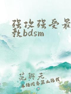 强攻强受最狠调教bdsm