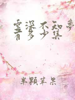 云深不知梦动漫有多少集