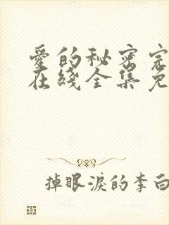 爱的秘密完整版在线全集免费观看