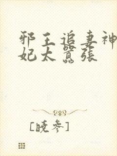 邪王追妻神医狂妃太嚣张