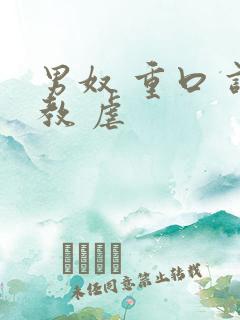 男奴 重口 调教 虐