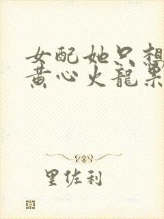 女配她只想被渣黄心火龙果全文