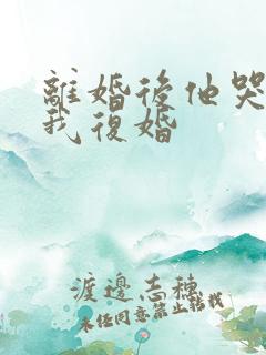 离婚后他哭着求我复婚