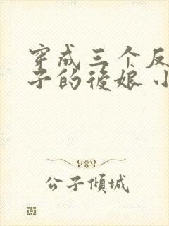 穿成三个反派崽子的后娘 小说