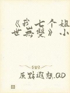 《我七个姐姐绝世无双》小说