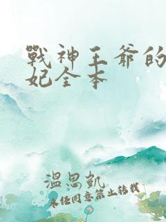 战神王爷的小医妃全本