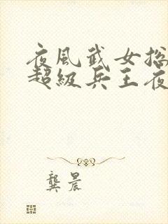 夜风武女总裁的超级兵王夜风武