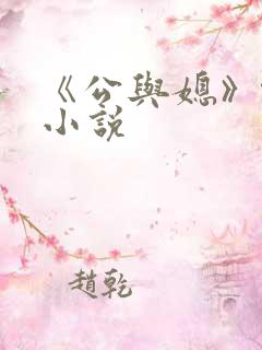 《公与媳》伦理小说