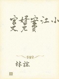 官婿安江小说全文免费