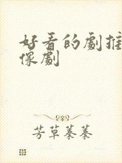 好看的剧推荐偶像剧