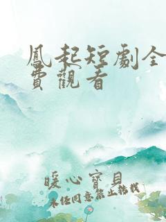 凤起短剧全集免费观看