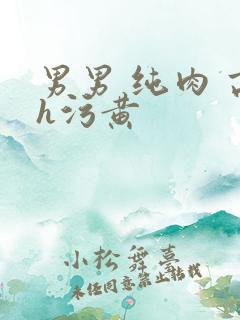 男男 纯肉 高h污黄