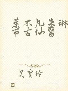 叶不凡朱琳琳都市古仙医