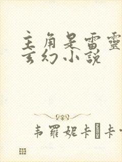 主角是雷灵根的玄幻小说