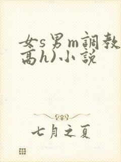 女s男m调教(高h)小说