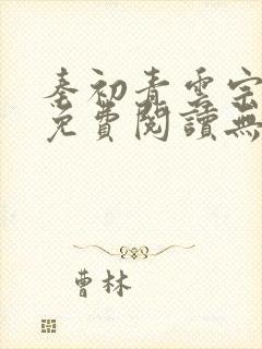 秦初青云宗小说免费阅读无弹窗武道凌天