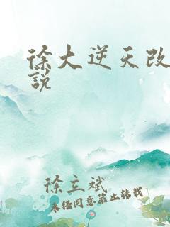 徐大逆天改命小说