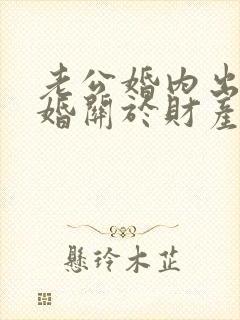 老公婚内出轨离婚关于财产分割要求