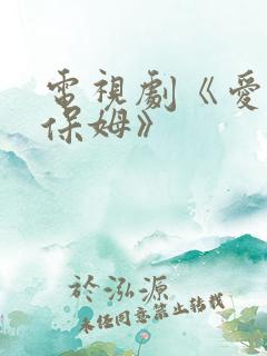 电视剧《爱上男保姆》