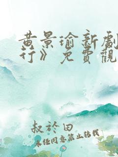 黄景瑜新剧《潜行》免费观看