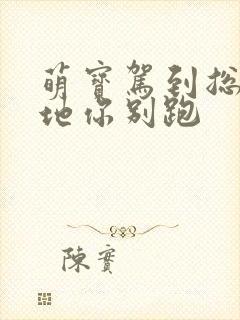 萌宝驾到总裁爹地你别跑