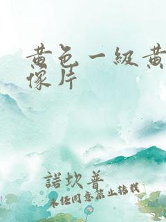 黄色一级黄色录像片