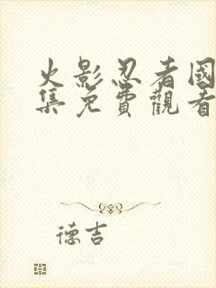 火影忍者国语全集免费观看