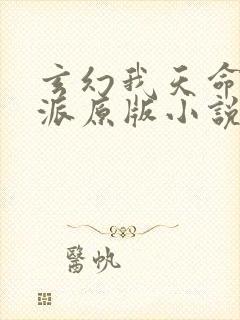 玄幻我天命大反派原版小说