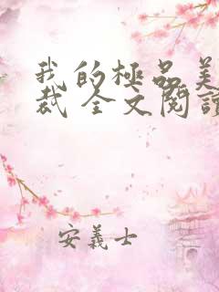 我的极品美女总裁 全文阅读